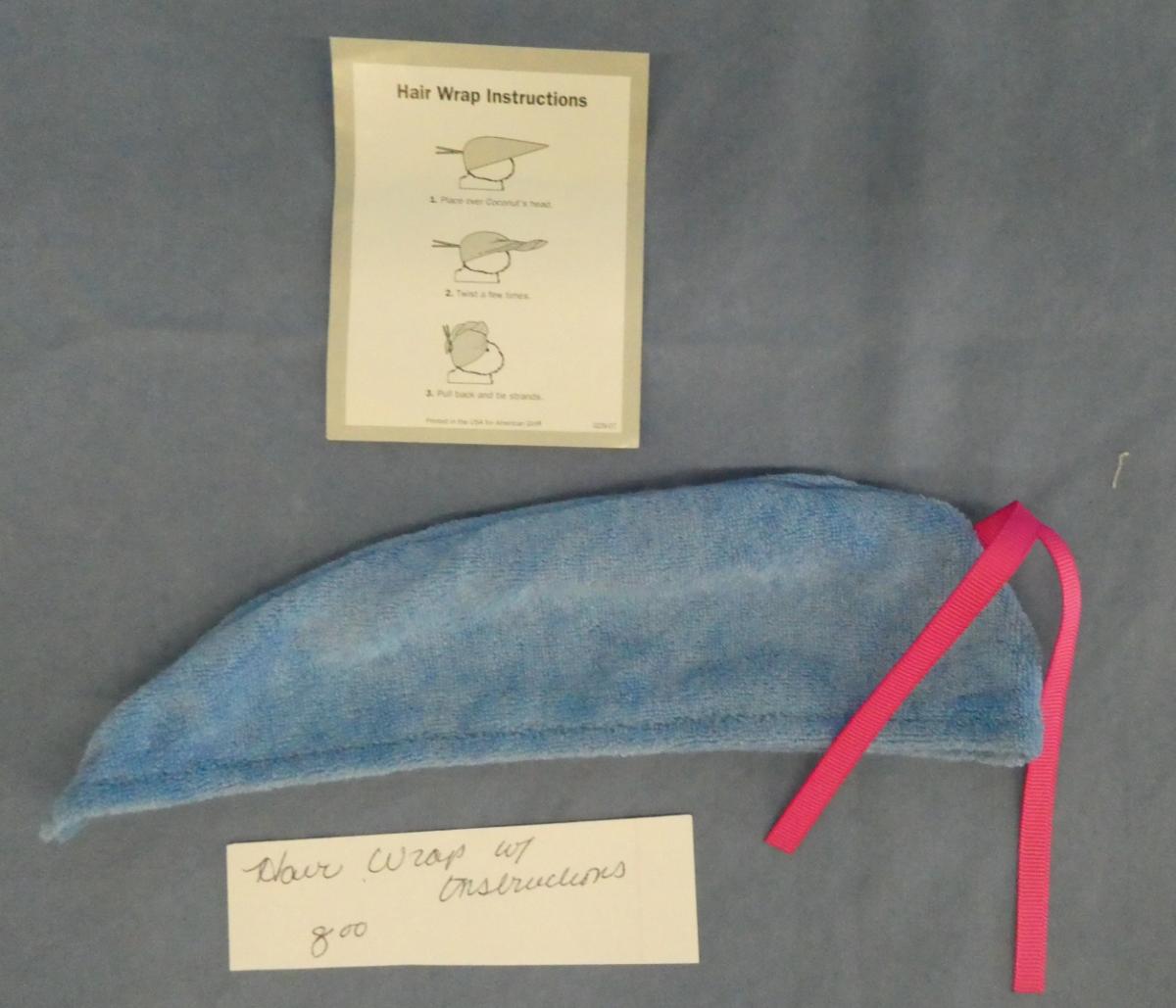 **AG623 American Girl Hair Wrap with Instructions (American Girl